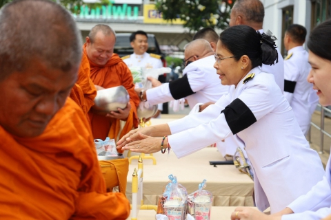 ไฟล์แนบ กปภ.สาขาขาด่านช้าง ร่วมพิธีเจริญพระพุทธมนต์และทำบุญตักบาตร ถวายพระราชกุศลเนื่องในวันแม่แห่งชาติ 12 สิงหาคม 2569