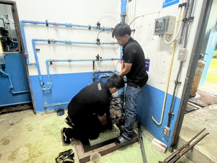 ไฟล์แนบ กปภ.สาขากาญจนบุรี บำรุงรักษาระบบจ่ายคลอรีน สำหรับกำจัดเชื้อโรคในน้ำประปา ให้พร้อมใช้งานสมบูรณ์ตลอดเวลา ณ สถานีผลิต-จ่ายน้ำสำนักงาน กปภ.สาขากาญจนบุรี