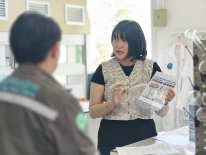 ไฟล์แนบ กปภ.สาขากาญจนบุรี เข้าร่วมกิจกรรม THE 1 - POINT TALK ประจำเดือนสิงหาคม 2569 ณ อาคารห้องปฏิบัติการ งานควบคุมคุณภาพน้ำ 1 กองระบบผลิตและควบคุมคุณภาพน้ำ การประปาส่วนภูมิภาคเขต 3