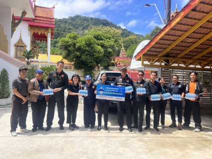 ไฟล์แนบ กปภ.สาขาภูเก็ต ร่วมสนับสนุนน้ำดื่มบรรจุขวดตราสัญลักษณ์ กปภ. แก่กองอำนวยการป้องกันและบรรเทาสาธารณภัยจังหวัดภูเก็ต 