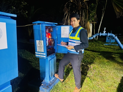 ไฟล์แนบ กปภ.สาขาอ่าวลึก ลุยทำ STEP TEST ชุมชนอ่าวลึกฝั่งขวา เร่งพิกัดจุดท่อแตก-รั่ว หลังพบน้ำสูญเสียสูงใน 2 พื้นที่ย่อย