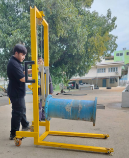 ไฟล์แนบ กปภ.สาขาเสนาร่วมใจประดิษฐ์รถยกอเนกประสงค์ เพื่อใช้งานภายในสาขา