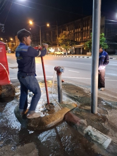 ไฟล์แนบ กปภ.สาขาท่ามะกาลงพื้นที่ ทำ Step Test ค้นหาท่อแตกรั่ว