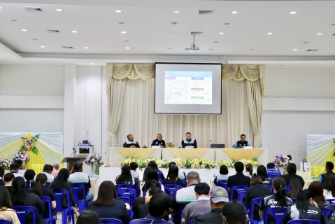 ไฟล์แนบ กปภ.สาขาสมุทรสาคร (พ) ร่วมประชาพิจารณ์โครงการก่อสร้างสถานีจ่ายน้ำพันท้ายนรสิงห์ ผู้เข้าร่วมมีมติเห็นชอบโครงการ