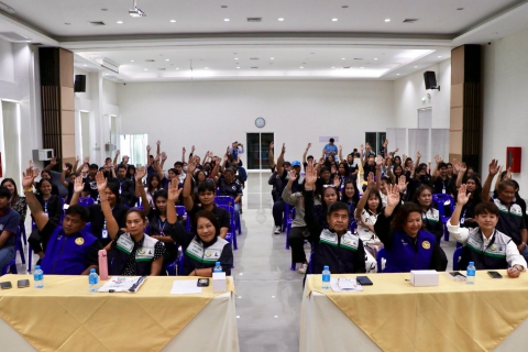 ไฟล์แนบ กปภ.สาขาสมุทรสาคร (พ) ร่วมประชาพิจารณ์โครงการก่อสร้างสถานีจ่ายน้ำพันท้ายนรสิงห์ ผู้เข้าร่วมมีมติเห็นชอบโครงการ