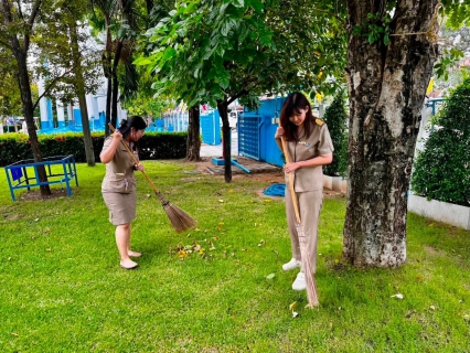 ไฟล์แนบ กปภ.สาขาสมุทรสาคร (พ) จัดกิจกรรมเคารพธงชาติ สวดมนต์ และทำความสะอาดพื้นที่สำนักงาน