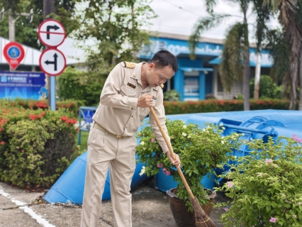 ไฟล์แนบ กปภ.สาขาสมุทรสาคร (พ) จัดกิจกรรมเคารพธงชาติ สวดมนต์ และทำความสะอาดพื้นที่สำนักงาน