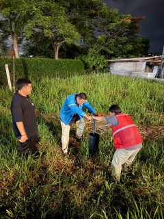 ไฟล์แนบ กปภ.สาขาสมุทรสาคร (พ) ลงพื้นที่ดำเนินการ Step Test ค้นหาท่อแตกท่อรั่ว บริเวณ DMA-25-หมู่บ้านสารินซิตี้ ตำบลโคกขาม มุ่งลดน้ำสูญเสีย เพิ่มประสิทธิภาพระบบจ่ายน้ำ