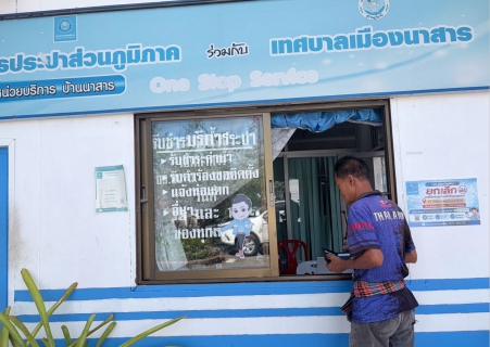 ไฟล์แนบ การประปาส่วนภูมิภาคสาขาเวียงสระ ออกพื้นที่ให้บริการลูกค้ารับชำระค่าน้ำประปา ณ เทศบาลเมืองนาสาร ประจำเดือนสิงหาคม 2569 ครั้งที่1 