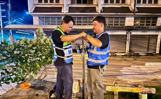 ไฟล์แนบ กปภ.สาขาสมุทรสาคร (พ) ดำเนินการ Step Test ค้นหาท่อแตก-ท่อรั่ว DMA-32-เคหะท่าจีน