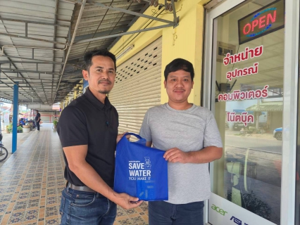 ไฟล์แนบ กปภ.สาขาสุราษฎร์ธานี(พ) ลงพื้นที่ขุนทะเลซอย 2 จัดกิจกรรม มุ่งมั่นเพื่อปวงชน เติมใจให้กัน มุ่งยกระดับบริการและสร้างความมั่นใจให้ประชาชน