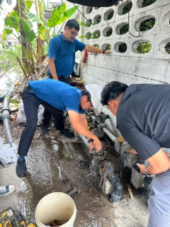 ไฟล์แนบ กปภ.สาขาสมุทรสาคร (พ) ดำเนินการถอดล้างมาตรวัดน้ำขนาดใหญ่ร่วมกับ บมจ.ทีทีดับบลิว ตามแผนบำรุงรักษา เพื่อเพิ่มประสิทธิภาพการบริหารจัดการน้ำประปา