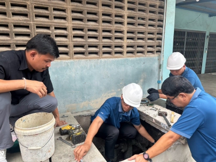 ไฟล์แนบ กปภ.สาขาสมุทรสาคร (พ) ดำเนินการถอดล้างมาตรวัดน้ำขนาดใหญ่ร่วมกับ บมจ.ทีทีดับบลิว ตามแผนบำรุงรักษา เพื่อเพิ่มประสิทธิภาพการบริหารจัดการน้ำประปา