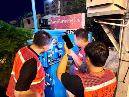 ไฟล์แนบ กปภ.สาขาสมุทรสาคร (พ) ดำเนินการ Step Test ค้นหาท่อแตก-ท่อรั่ว DMA-18-คลองนา 2