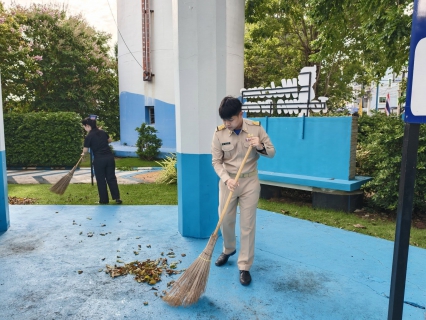 ไฟล์แนบ กปภ.สาขาสมุทรสาคร (พ) จัดกิจกรรมเคารพธงชาติ สวดมนต์ และทำความสะอาดพื้นที่สำนักงาน