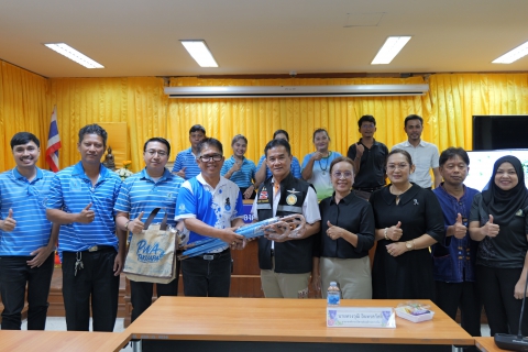 ไฟล์แนบ การประปาส่วนภูมิภาคสาขาตะกั่วป่า ร่วมเดินทางศึกษาดูงานโครงการธนาคารขยะรีไซเคิล  ณ องค์การบริหารส่วนตำบลบางวัน (อบต.บางวัน)