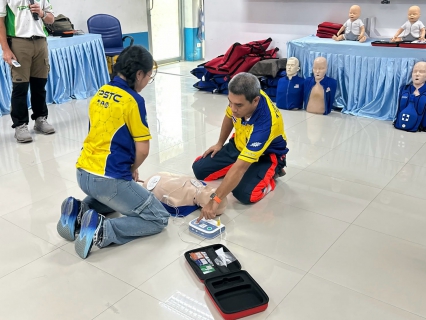 ไฟล์แนบ กปภ.เขต 1 จัดอบรม หลักสูตรการปฐมพยาบาลเบื้องต้นและการกู้ชีพพื้นฐาน(CPR) เสริมทักษะพนักงาน พร้อมรับมือเหตุฉุกเฉิน 