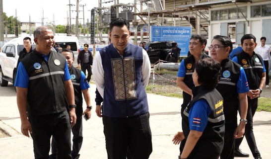 ไฟล์แนบ เจเศรษฐ์ มท. 3 ลงพื้นที่ กปภ.สาขาหาดใหญ่ ย้ำ ! บูรณาการทุกภาคส่วน พร้อมรับมือภัยพิบัติ 