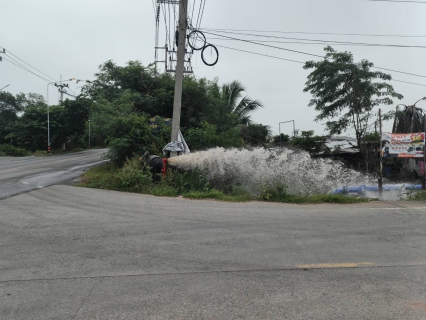 ไฟล์แนบ กปภ.สาขาอ้อมน้อย ดำเนินการโบล์วน้ำเพื่อระบายตะกอน