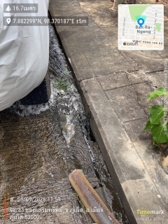 ไฟล์แนบ กปภ.สาขาภูเก็ต นำทีมลงพื้นที่ดำเนินการระบายตะกอนเพื่อปรับปรุงคุณภาพน้ำในเส้นท่อระบบจ่าย (Blow off ) และตรวจสอบคุณภาพน้ำ 