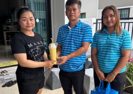 ไฟล์แนบ การประปาส่วนภูมิภาคสาขาเวียงสระ ลงพื้นที่เพื่อพบปะลูกค้า ภายใต้กิจกรรม "เติมใจให้กัน ครั้งที่ 4/2569" ให้กับลูกค้าพื้นที่อำเภอเวียงสระ จังหวัดสุราษฎร์ธานี