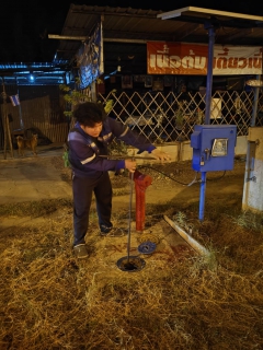 ไฟล์แนบ กปภ.สาขาท่ามะกาลงพื้นที่ ทำ Step Test ค้นหาท่อแตกรั่ว