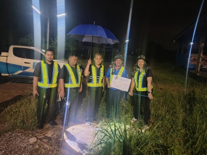 ไฟล์แนบ กปภ.สาขาพนัสนิคม ลงพื้นที่ดำเนินการสำรวจหาท่อแตกท่อรั่วในระบบจำหน่ายน้ำ ด้วยวิธี Step Test 