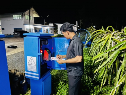 ไฟล์แนบ กปภ.สาขาอ่าวลึก เดินหน้าทำ STEP TEST ค้นหาท่อแตก-รั่ว เร่งแก้ปัญหาน้ำสูญเสียในพื้นที่ชุมชนปลายพระยา
