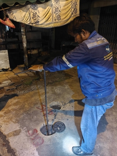 ไฟล์แนบ กปภ.สาขาท่ามะกาลงพื้นที่ ทำ Step Test ค้นหาท่อแตกรั่ว