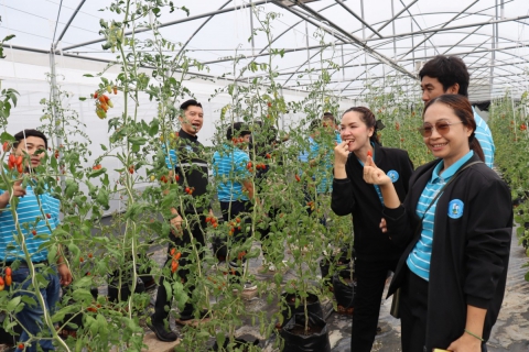 ไฟล์แนบ การประปาส่วนภูมิภาค สาขามหาสารคาม จัดโครงการศึกษาดูงานและแลกเปลี่ยนเรียนรู้ ด้านการเกษตรและนวัตกรรม การประยุกต์ใช้องค์ความรู้และเทคโนโลยี ณ ฟาร์มมหาวิทยาลัยมหาสารคาม