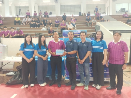 ไฟล์แนบ กปภ.สาขากำแพงเพชร ร่วมสนับสนุนน้ำดื่ม 500 ขวด ในการแข่งขันวอลเลย์บอลเยาวชน PEA