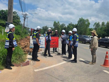 ไฟล์แนบ กปภ.ข.6 ลงพื้นที่ติดตามความก้าวหน้างานโครงการปรับปรุงขยาย กปภ.สาขาโพนทอง จ.ร้อยเอ็ด