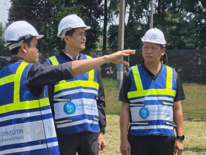 ไฟล์แนบ กปภ.ข.6 ลงพื้นที่ติดตามความก้าวหน้างานโครงการปรับปรุงขยาย กปภ.สาขาโพนทอง จ.ร้อยเอ็ด