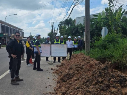 ไฟล์แนบ กปภ.ข.6 ลงพื้นที่ติดตามความก้าวหน้างานโครงการปรับปรุงขยาย กปภ.สาขาโพนทอง จ.ร้อยเอ็ด