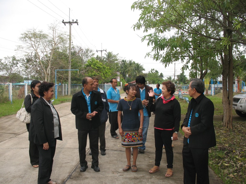 รองผู้ว่าการปฏิบัติการ ๒ ลงพื้นที่ตรวจเยี่ยม กปภ.สาขาบ้านผือ
