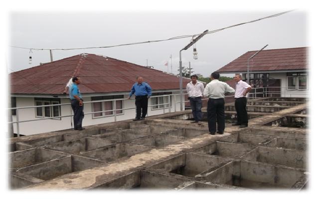 กปภ.สาขานครศรีฯได้ให้ความช่วยเหลือด้านการผลิตน้ำกับเทศบาลหัวไทร