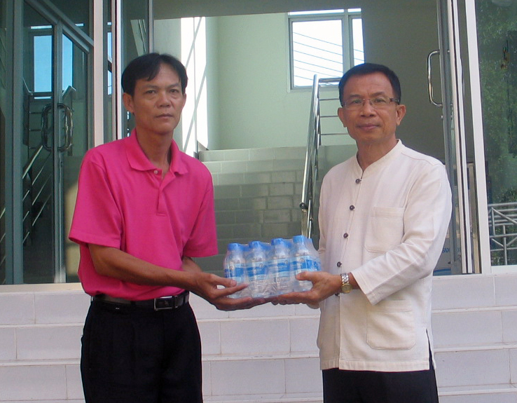 กปภ.ข.๙ สนับสนุนน้ำดื่มการจัดการประชุมผู้นำด้านน้ำแห่งภูมิภาคเอเชีย แปซิฟิกครั้งที่ ๒ ระหว่างวันที่ ๑๔ ๒๐ พฤษภาคม ๒๕๕๖