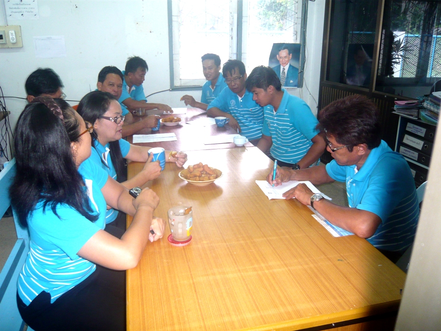 กปภ. สาขาศรีสงคราม จัดกิจกรรม " Morning Talk"