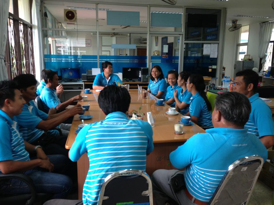 กปภ.สาขารัตนบุรี จัดกิจกรรมสนทนายามเช้า Morning Talk