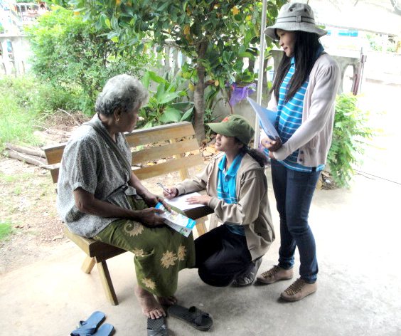 กปภ.สาขานางรองจัดกิจกรรมโครงการเติมใจให้กัน (Home Care) ครั้งที่ 1