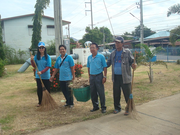 กปภ.สาขาบางมูลนาก ทำกิจกรรม Big Cleaning Day