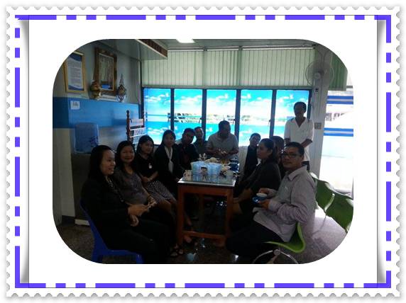การประปาส่วนภูมิภาค สาขาทุ่งสง จัดกิจกรรมสนทนายามเช้า (Morning Talk) ประจำเดือน พฤศจิกายน 2556