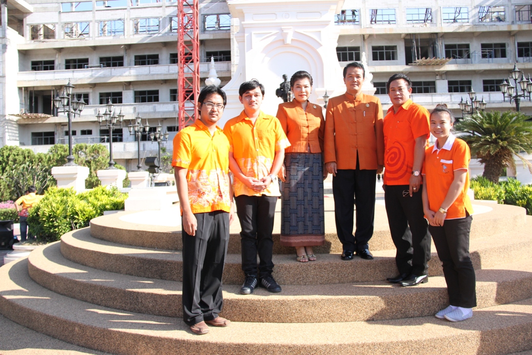 กปภ.ข.๗ ร่วมพิธีบวงสรวง งานทุ่งศรีเมือง จ.อุดรธานี ประจำปี ๒๕๕๖