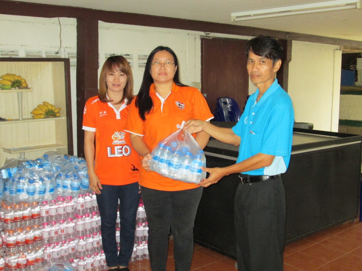 กปภ.สาขแม่สาย ดำเนินกิจกรรม CSR ประจำปี 2557 ของ กปภ. ครั้งที่ 3/2557