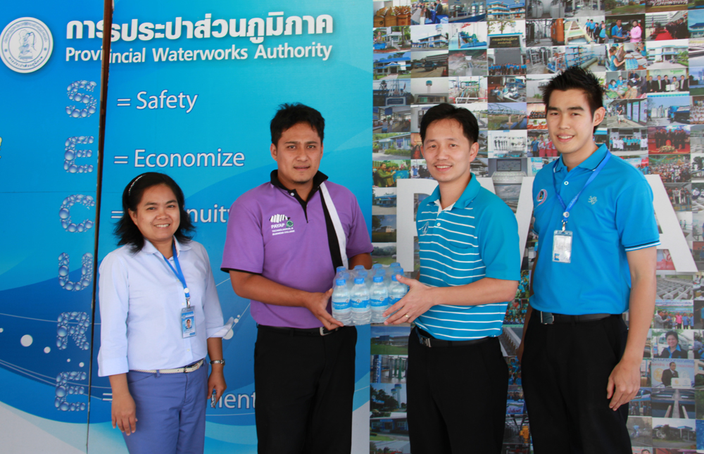 กปภ.ข.๙ สนับสนุนน้ำดื่มวิทยาลัยเทคโนโลยีพายัพและบริหารธุรกิจ