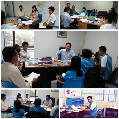กปภ.สาขาธัญบุรี จัดกิจกรรมสนทนายามเช้า Morning Talk ครั้งที่ ๕/๕๗ ประจำเดือน มิถุนายน ๒๕๕๗