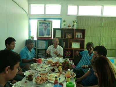 การประปาส่วนภูมิภาคสาขาคลองท่อมจัดกิจกรรมสนทนายามเช้า (Morning Talk) ประจำเดือน มิถุนายน ๒๕๕๗