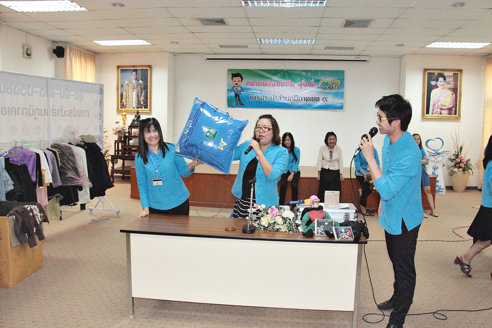 กปภ.ข.9 จัดกิจกรรมตลาดนัดแบ่งปันมุ่งมั่น CSR