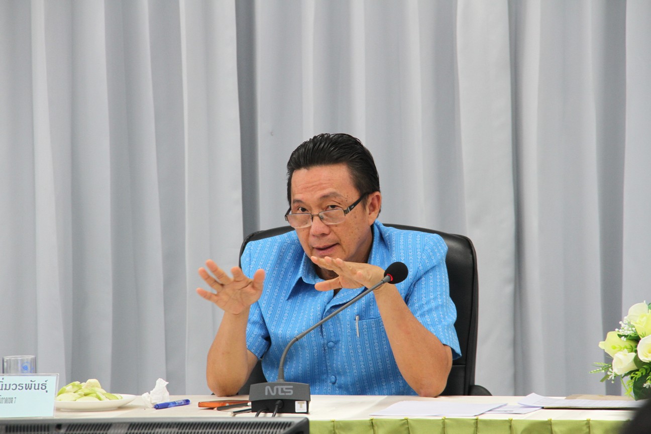 กปภ.ข.๗ จัดประชุมคณะทำงานกำกับดูแลโครงการจัดการน้ำสะอาดและการบำรุงรักษาเชิงป้องกัน (WSP) ระดับ กปภ.เขต ครั้งที่ ๗/๒๕๕๘
