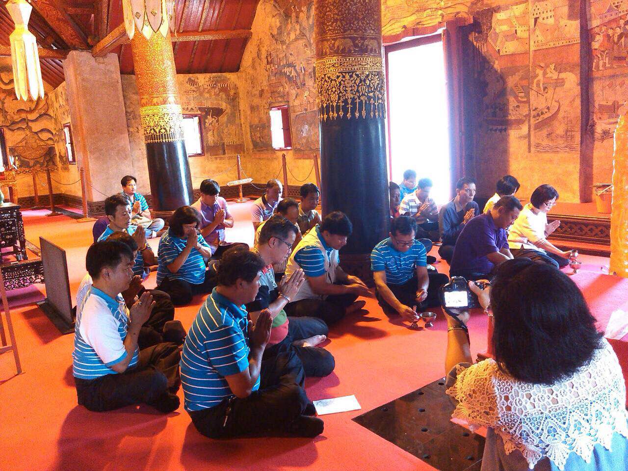 ถวายเทียนพรรษา ณ วัดภูมินทร์ อ.เมือง จ.น่าน